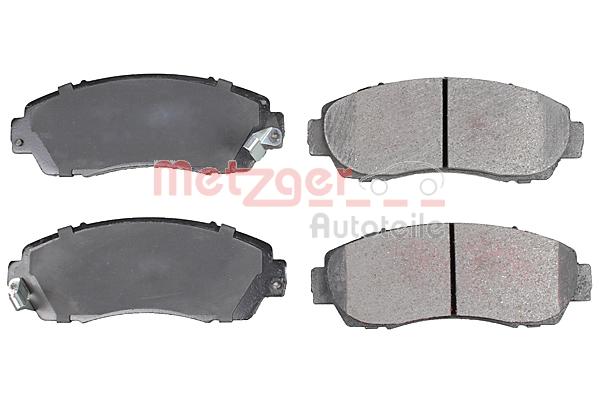 METZGER 1170911 Bremsbelagsatz, Scheibenbremse